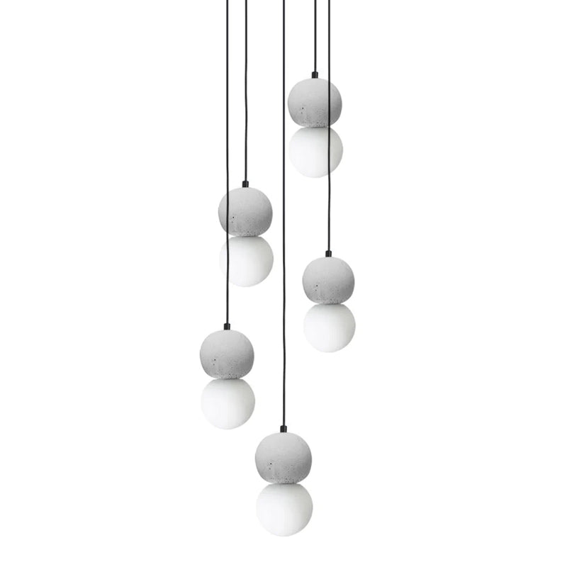 Joss Zement Minimalistische Pendelleuchte