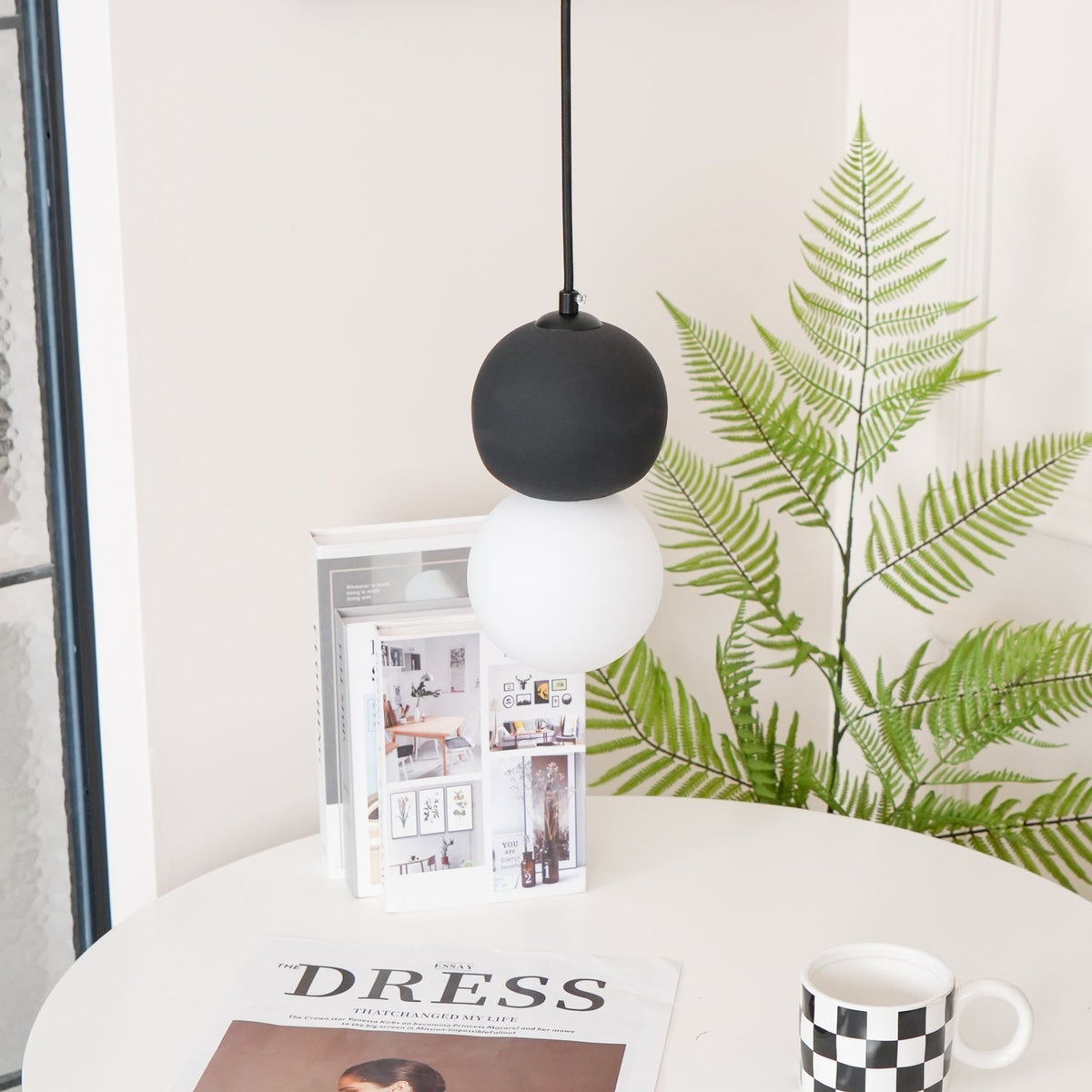 Joss Zement Minimalistische Pendelleuchte