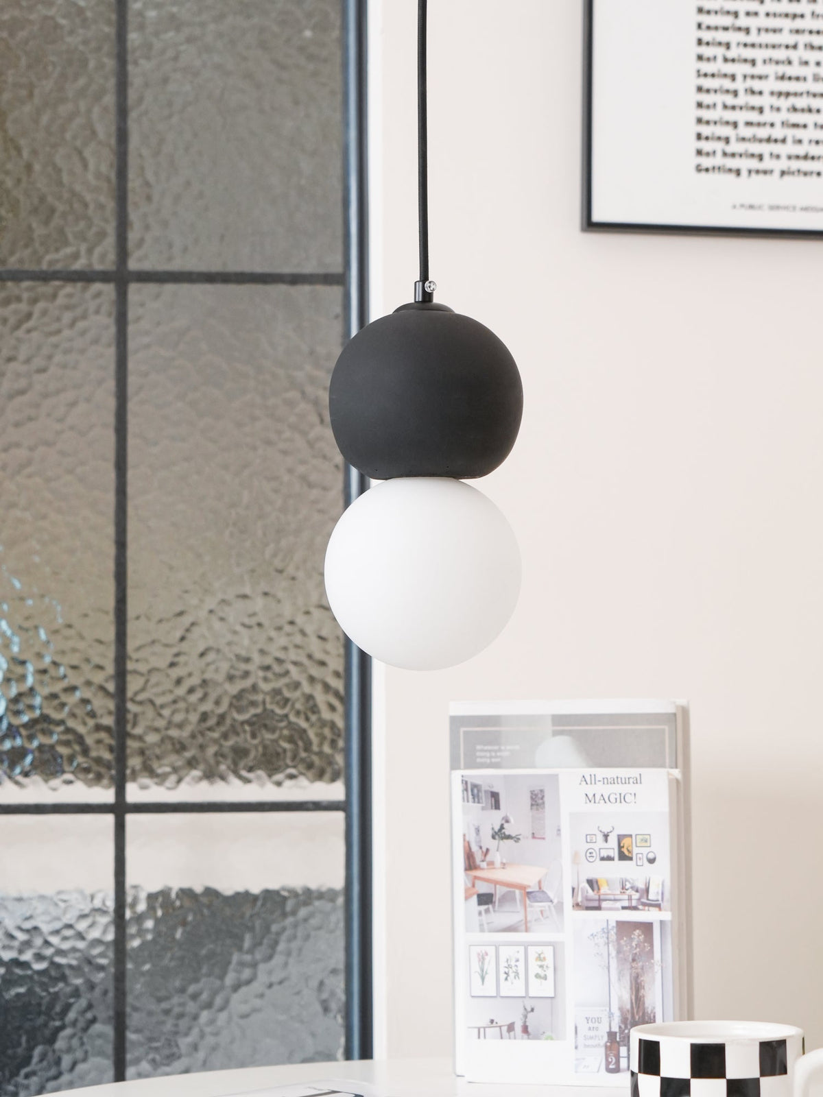 Joss Zement Minimalistische Pendelleuchte