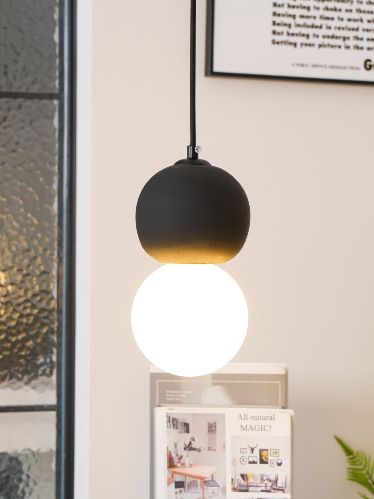 Joss Zement Minimalistische Pendelleuchte
