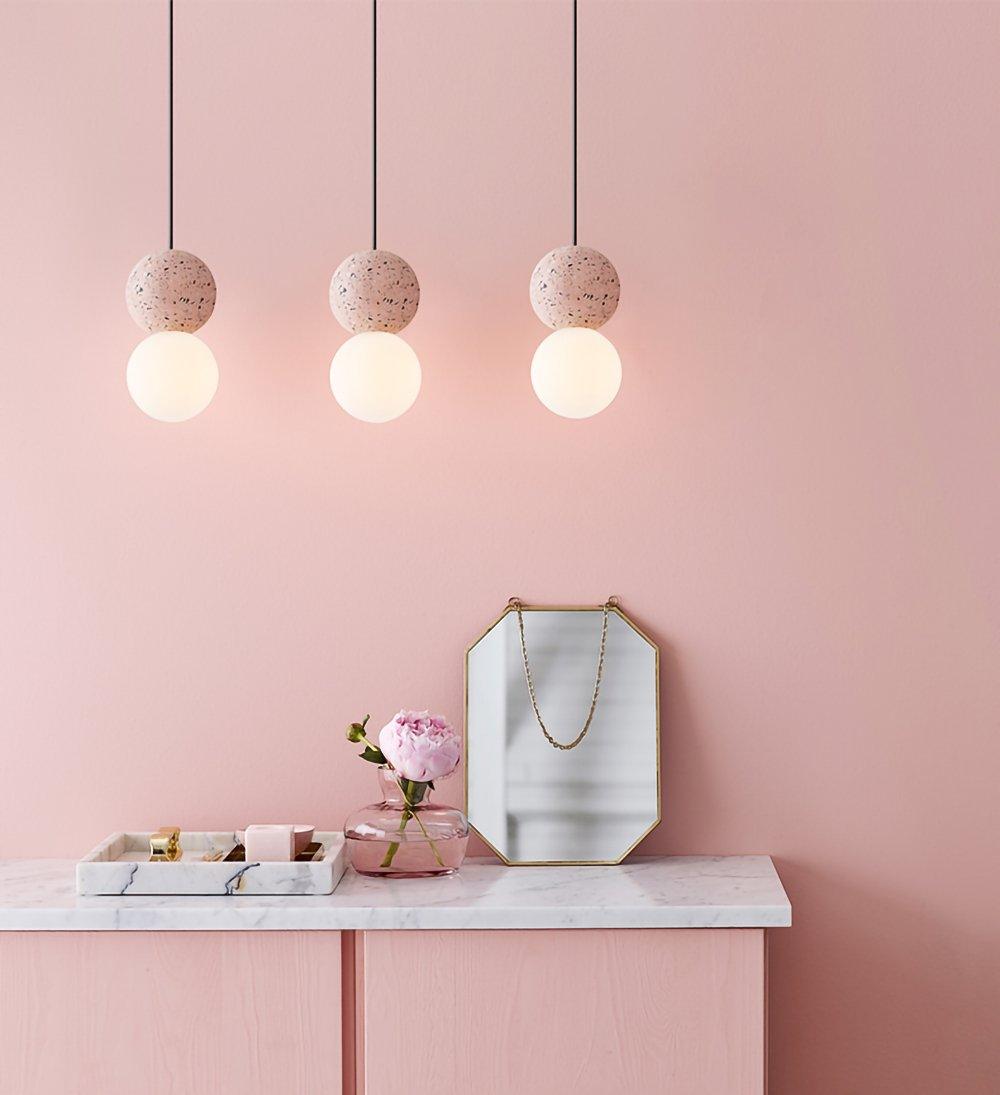 Lumorette moderne Pendelleuchte aus Zement