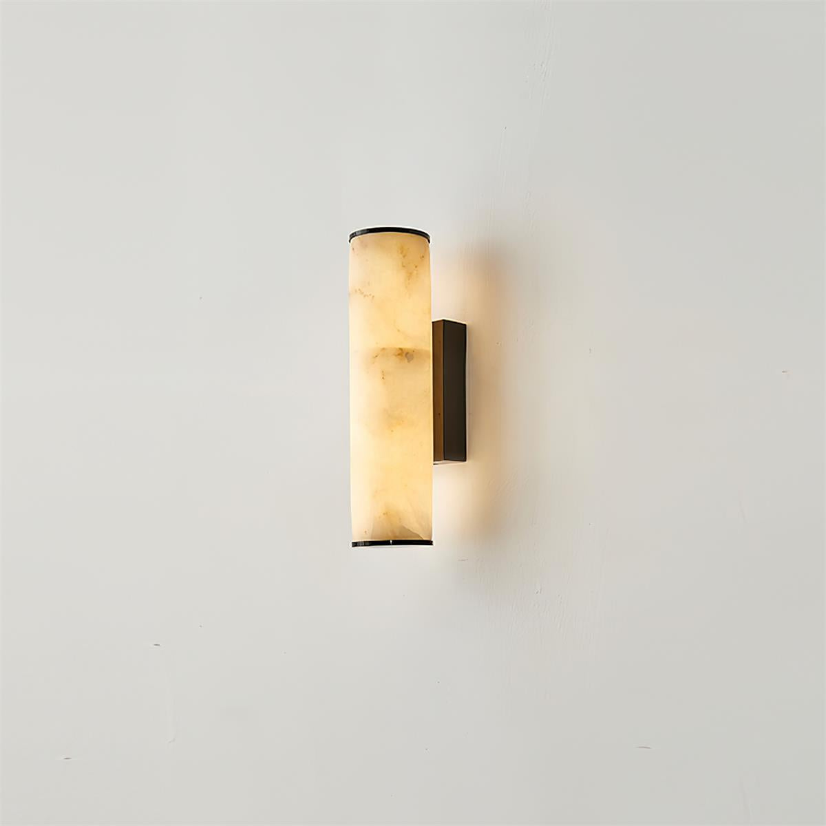 Alabaster-Wandleuchte