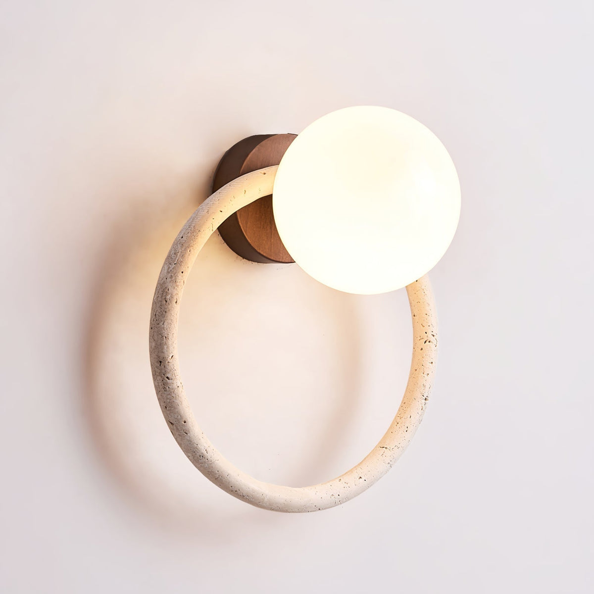 Idoryra Travertine Wandleuchte