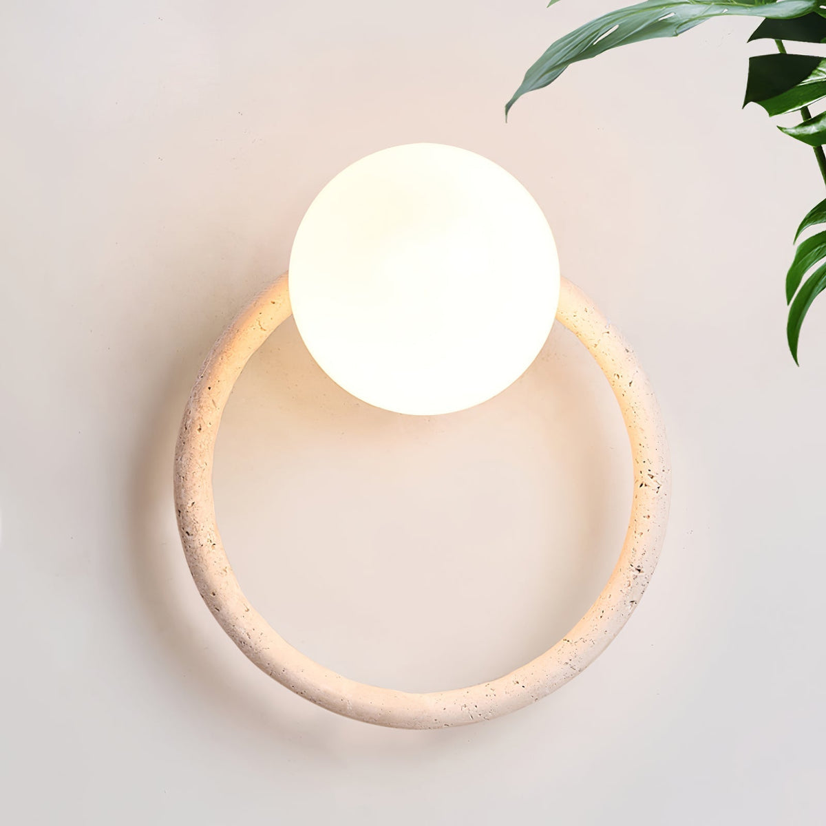 Idoryra Travertine Wandleuchte