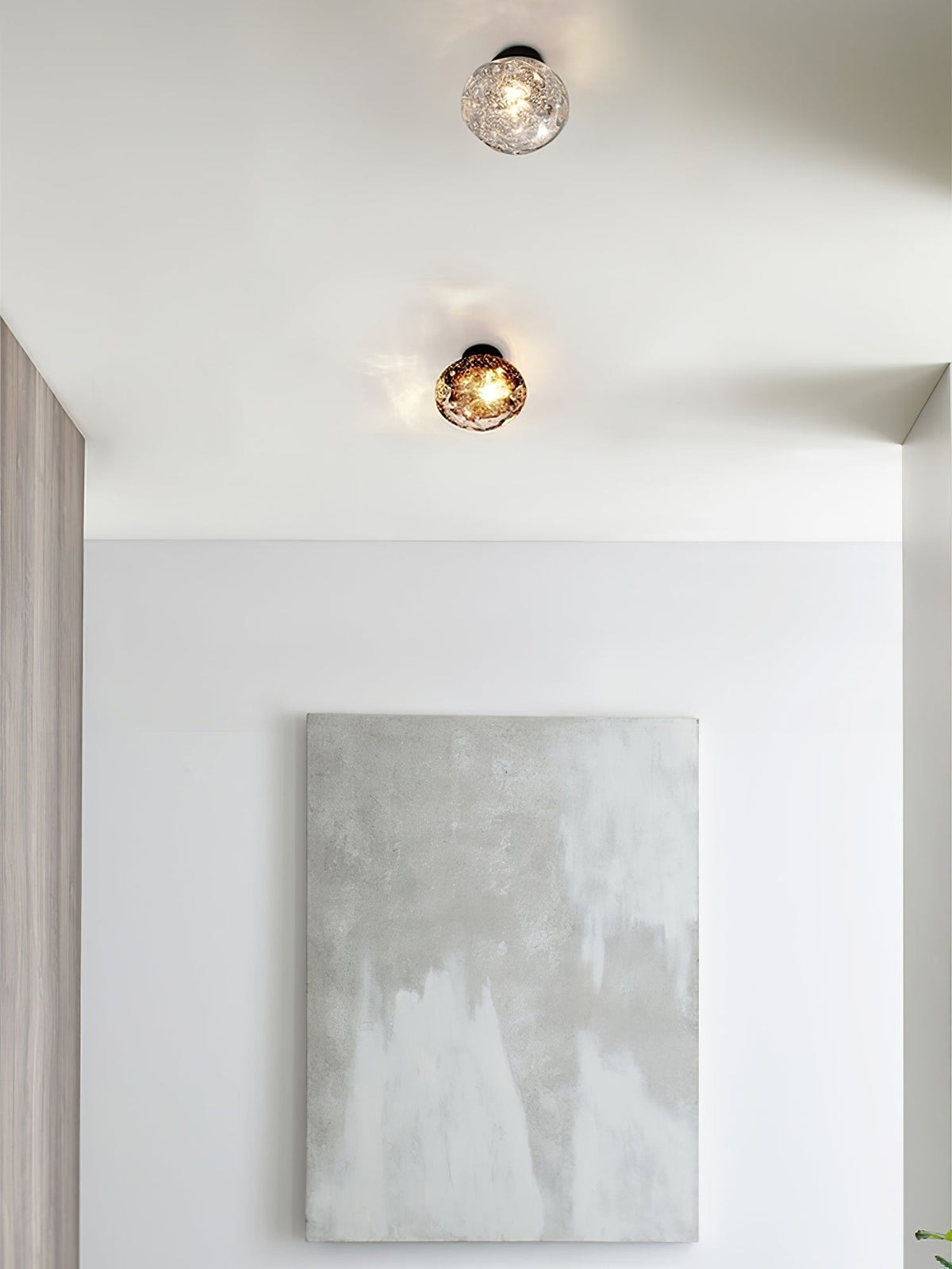 Eiririelle luxuriöse Glas-Wandleuchte