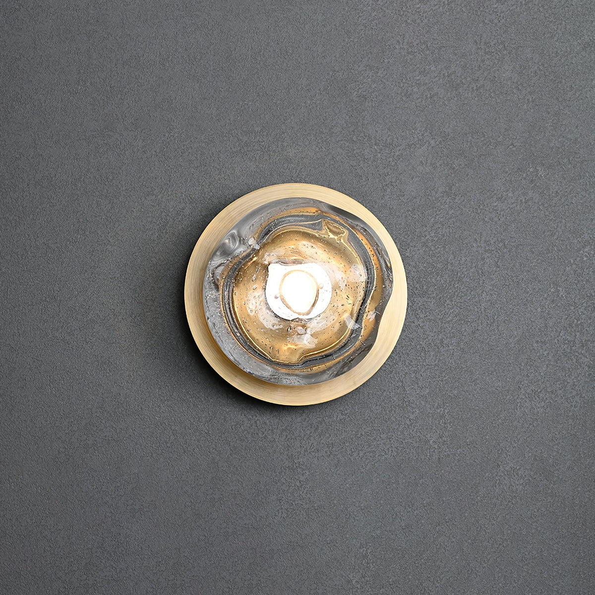 Eiririelle luxuriöse Glas-Wandleuchte