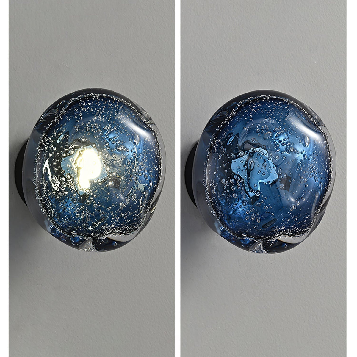 Eiririelle luxuriöse Glas-Wandleuchte