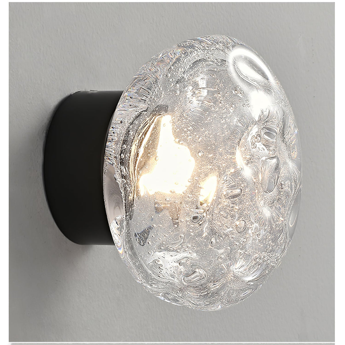 Eiririelle luxuriöse Glas-Wandleuchte