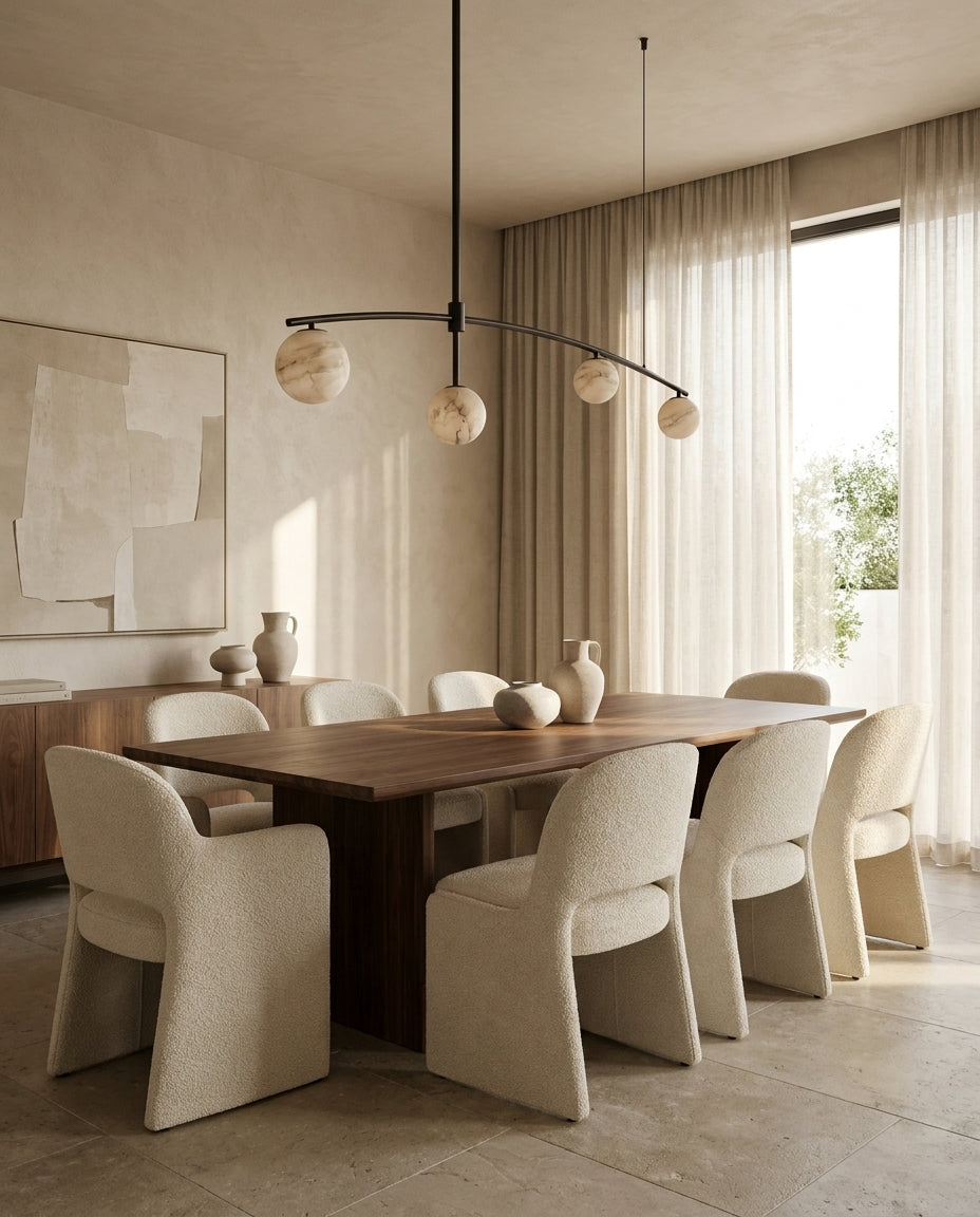 Eastvale8 Alabaster-Kronleuchter