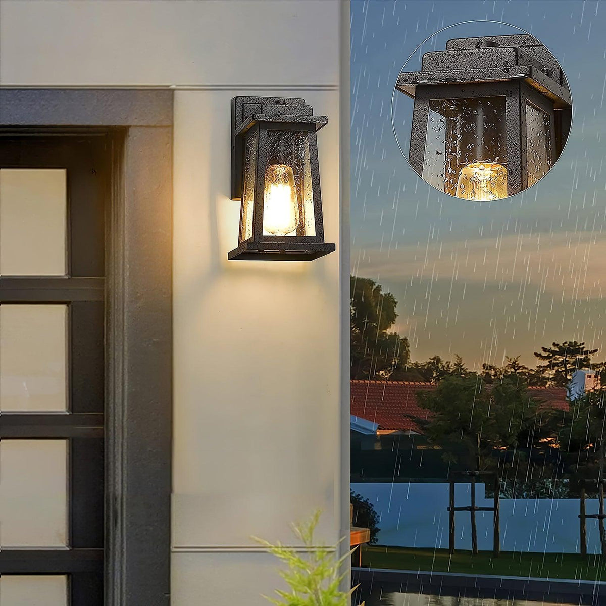 Vevelir Vintage Industrial Outdoor Wandleuchte