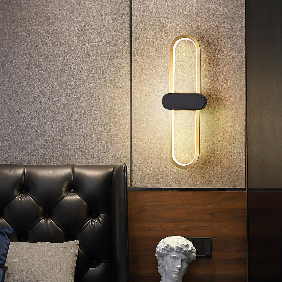 Avelon Oval LED-Wandleuchte