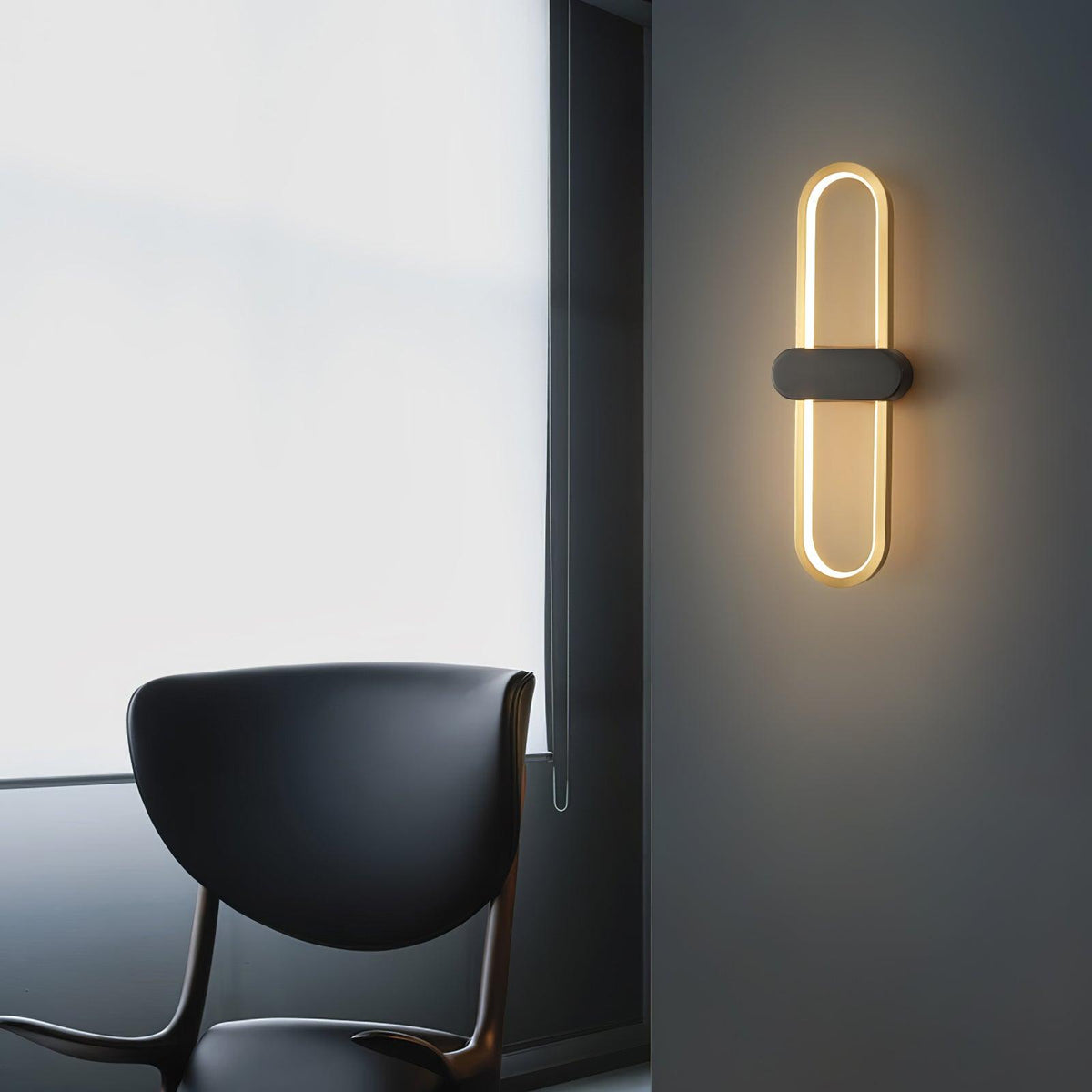 Avelon Oval LED-Wandleuchte