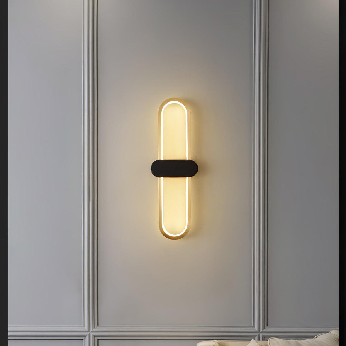 Avelon Oval LED-Wandleuchte