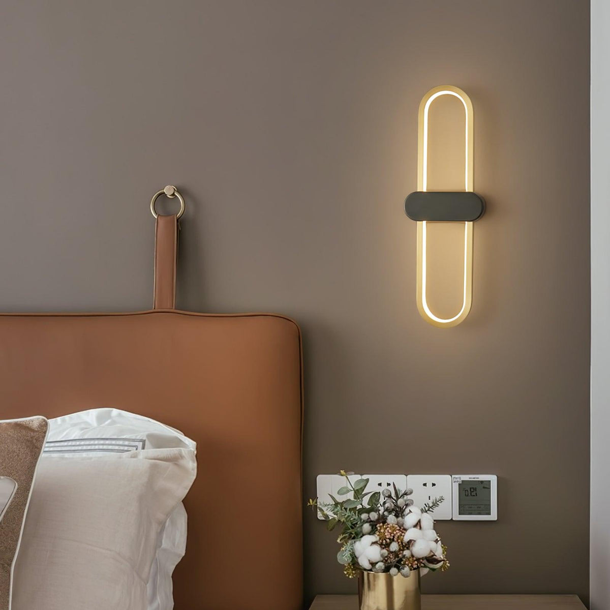 Avelon Oval LED-Wandleuchte