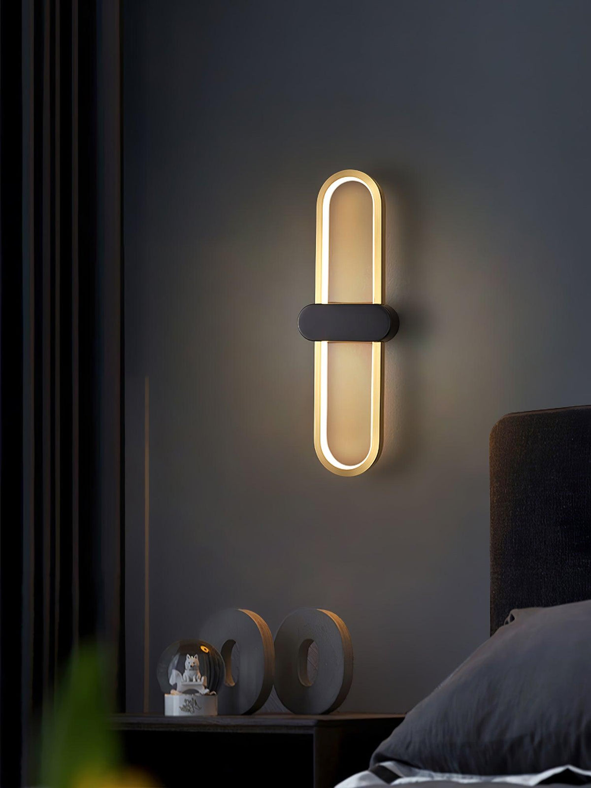 Avelon Oval LED-Wandleuchte