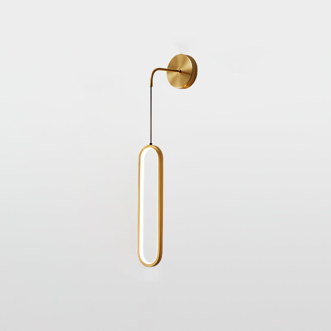 Solisenne Aven LED Messing Wandleuchte