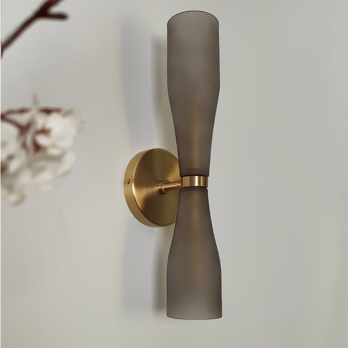 Torch moderne Wandleuchte aus Glas