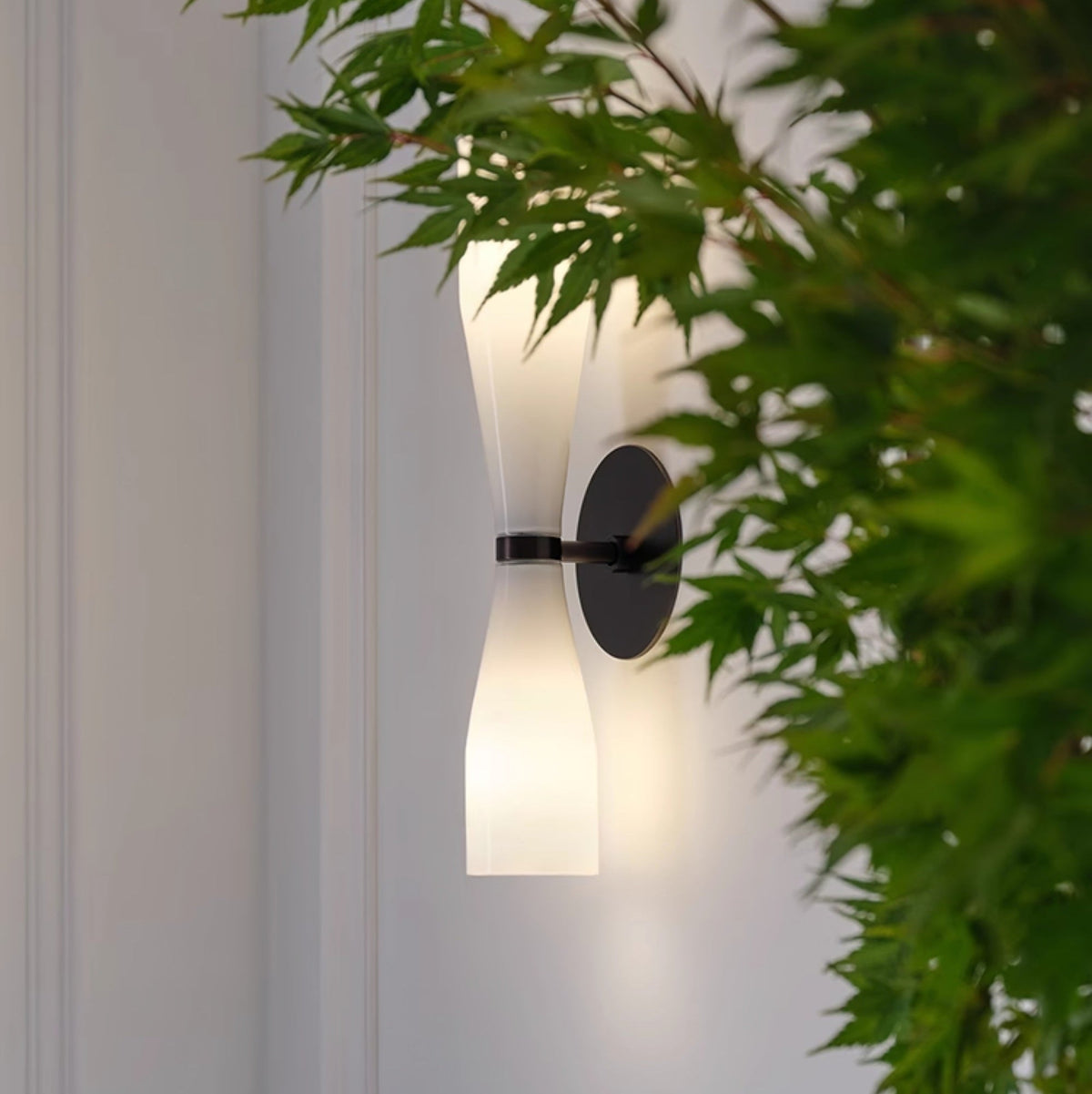 Torch moderne Wandleuchte aus Glas