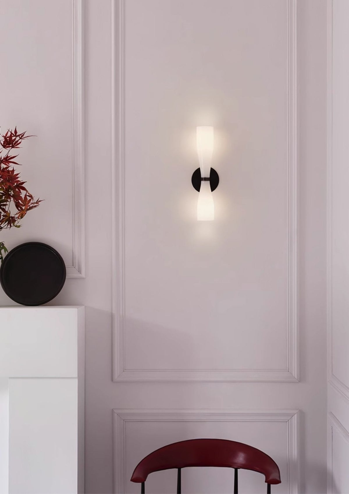 Torch moderne Wandleuchte aus Glas
