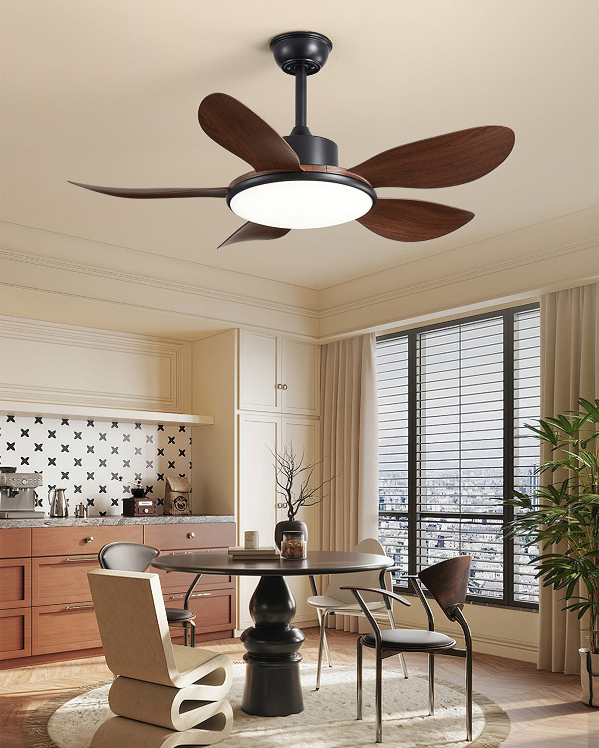 Rivivaine Deckenventilator mit Beleuchtung