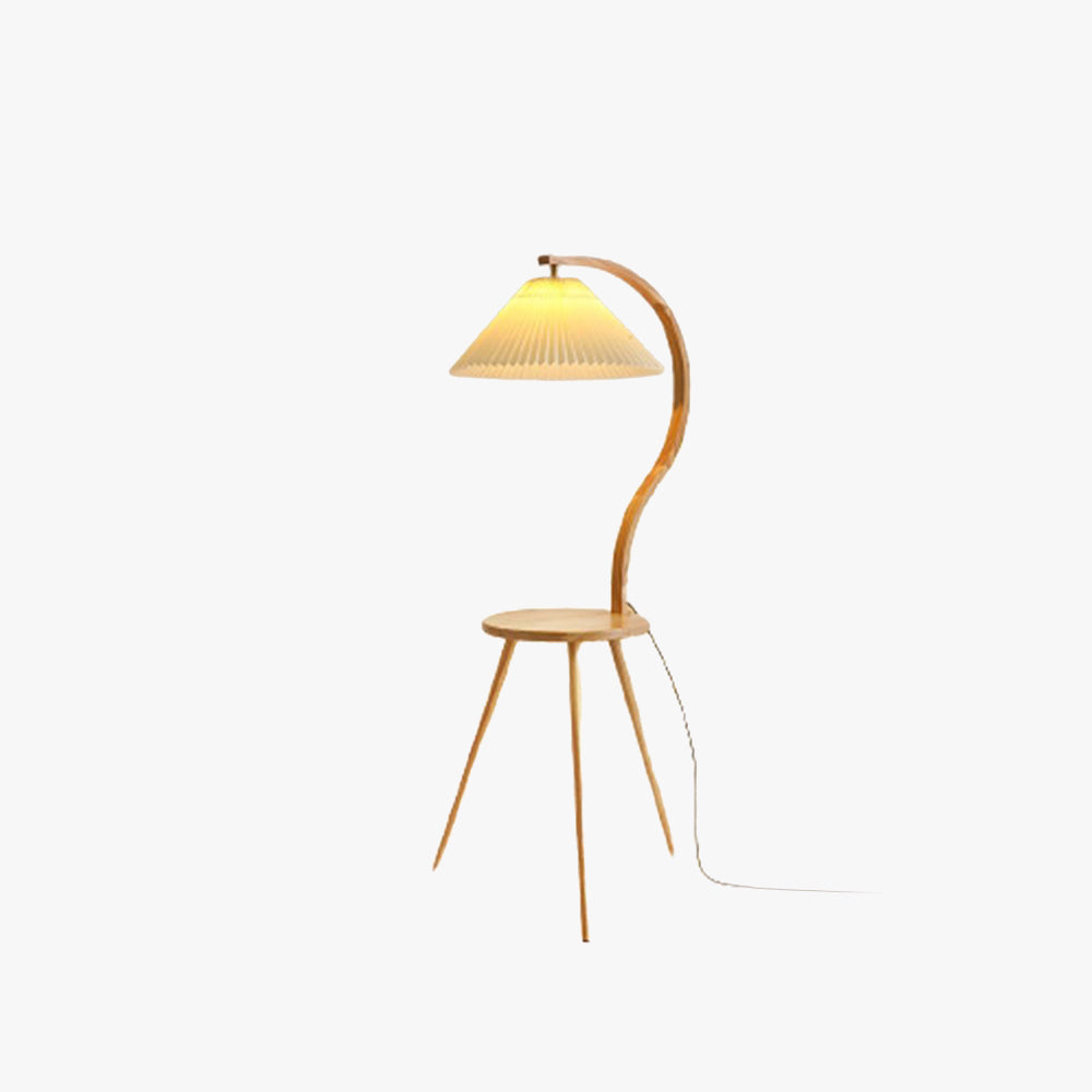 Muto Modern Plissierte Stehlampe, Acryl, Wohnzimmer/Schlafzimmer