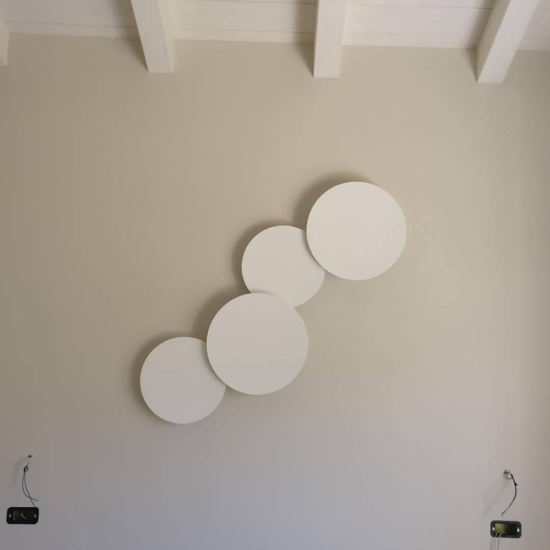 Arelis Geometrische Scheiben-Wandleuchte