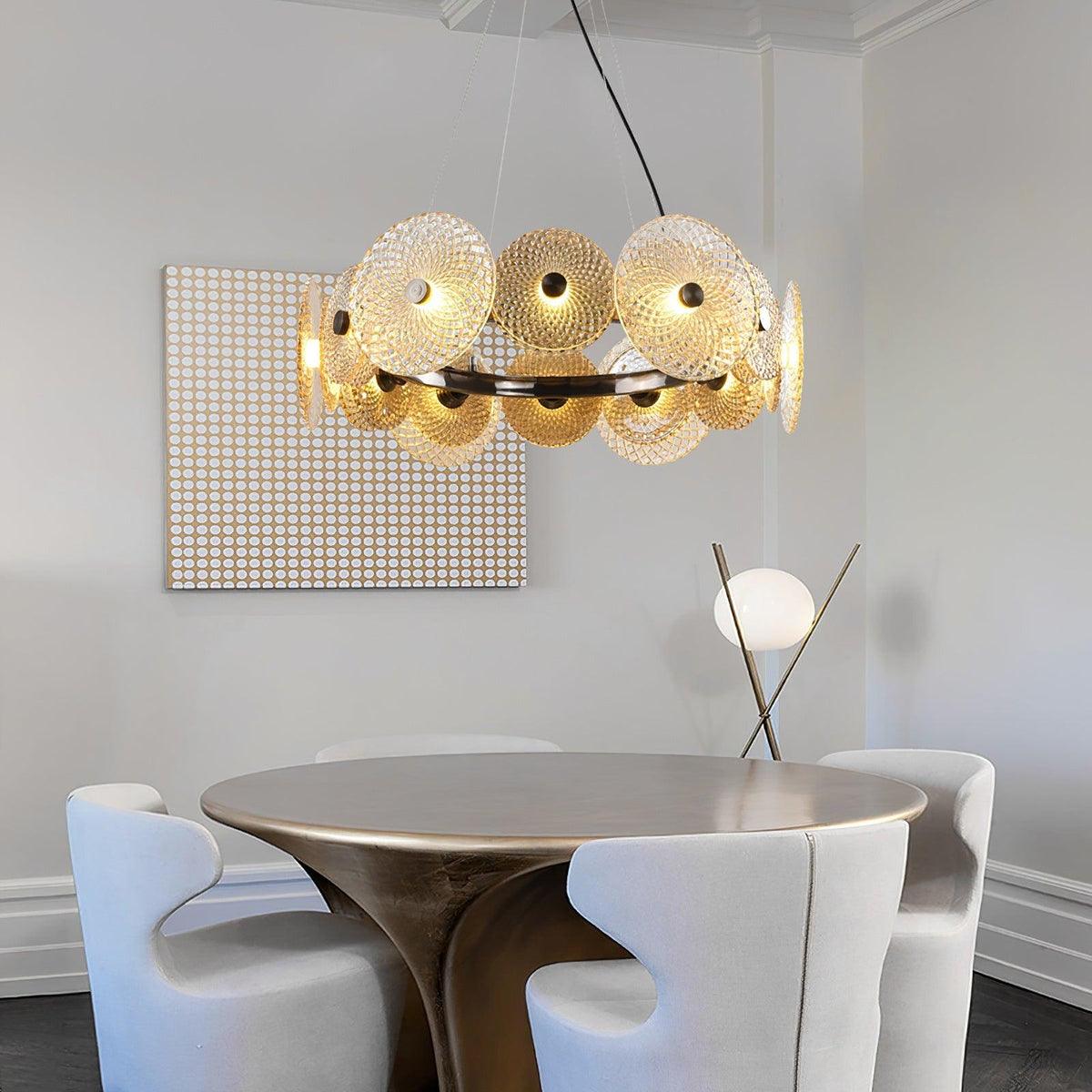 Zeveleth Kronleuchter im postmodernen Luxus-Stil aus Kristall