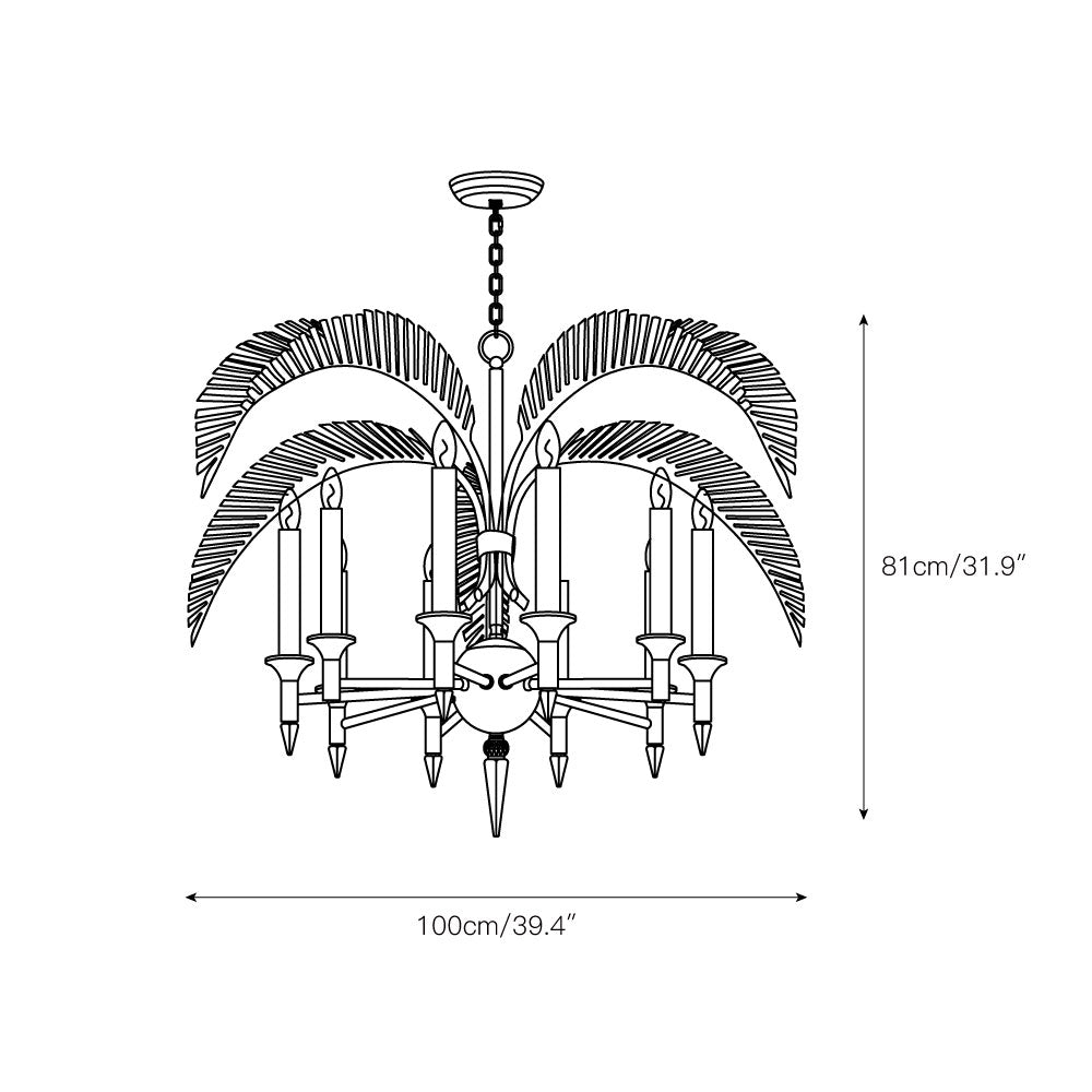 Italis Kronleuchter Frond