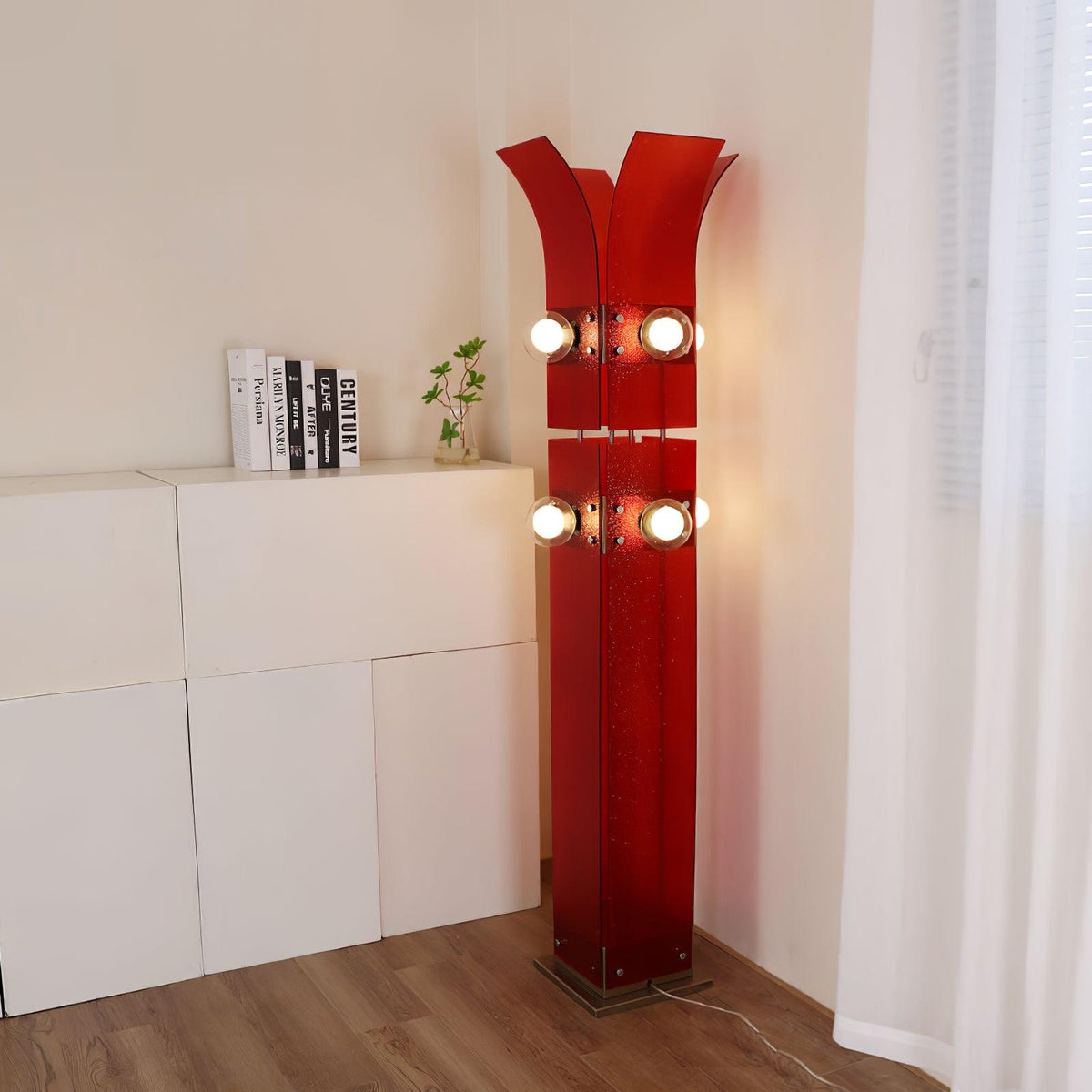 Niranaine Art Deco Acryl-Stehleuchte