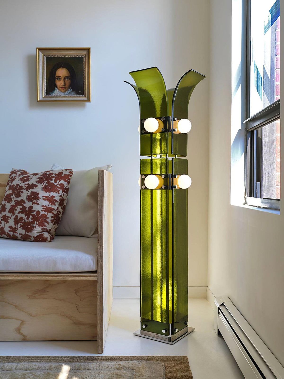 Niranaine Art Deco Acryl-Stehleuchte