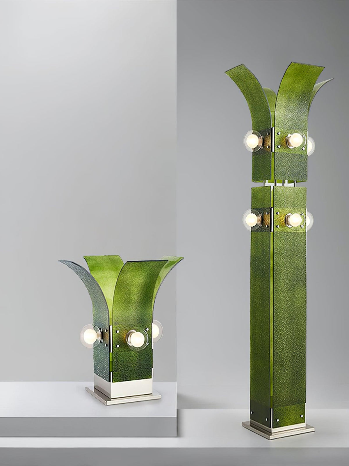 Niranaine Art Deco Acryl-Stehleuchte