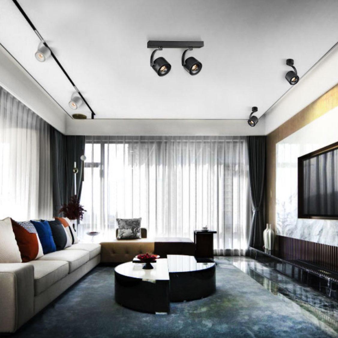 Focus Sleek Aluminium Deckenleuchte