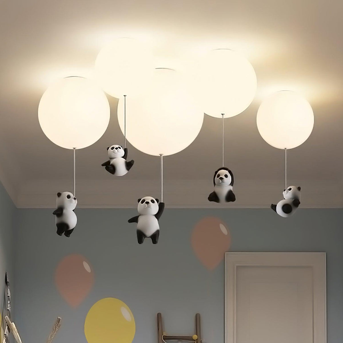 Yrath Elegance Panda-Glas-Deckenleuchte