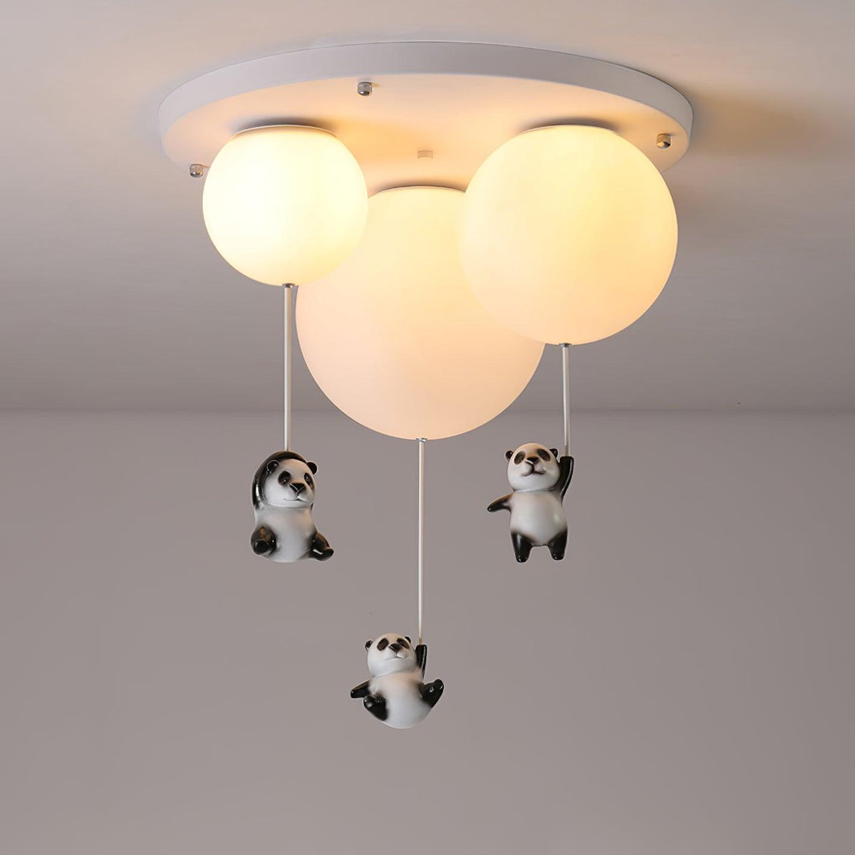 Yrath Elegance Panda-Glas-Deckenleuchte