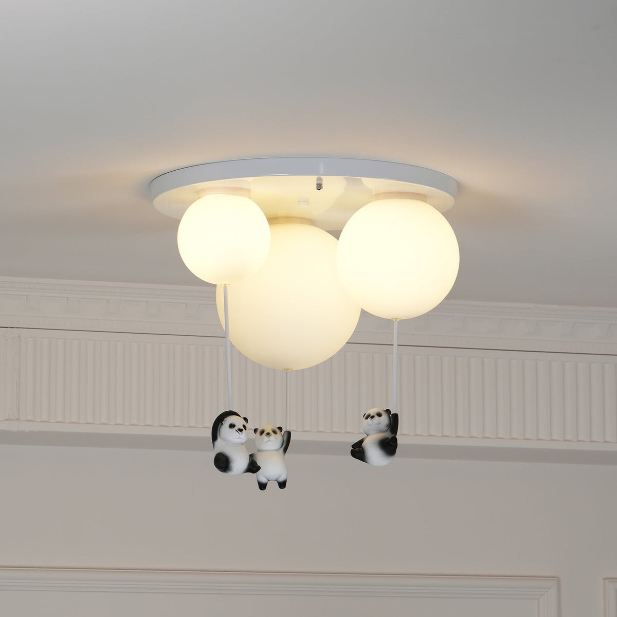 Yrath Elegance Panda-Glas-Deckenleuchte