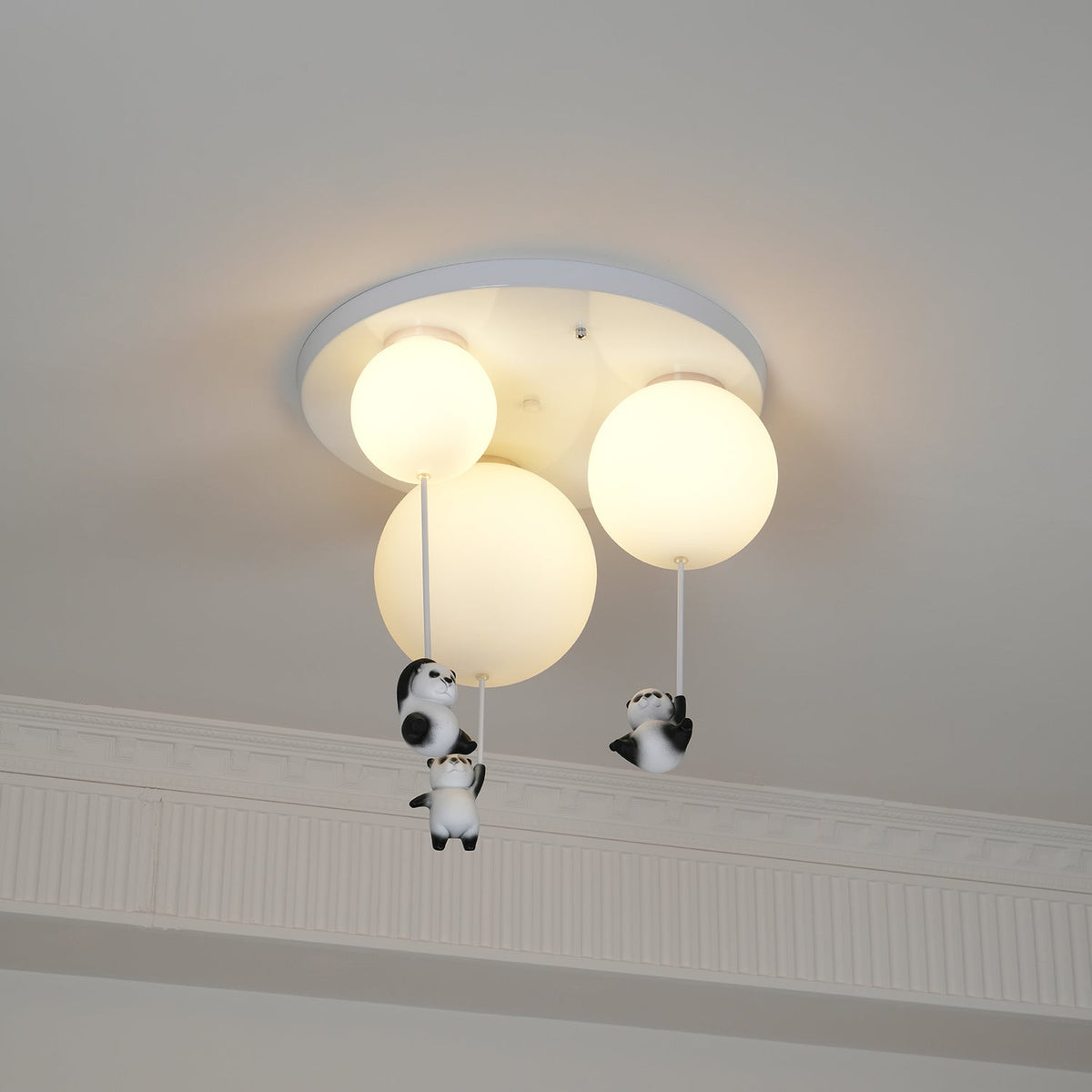 Yrath Elegance Panda-Glas-Deckenleuchte