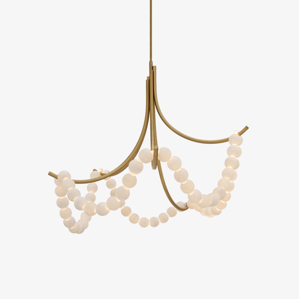 Parel Alabaster Kronleuchter