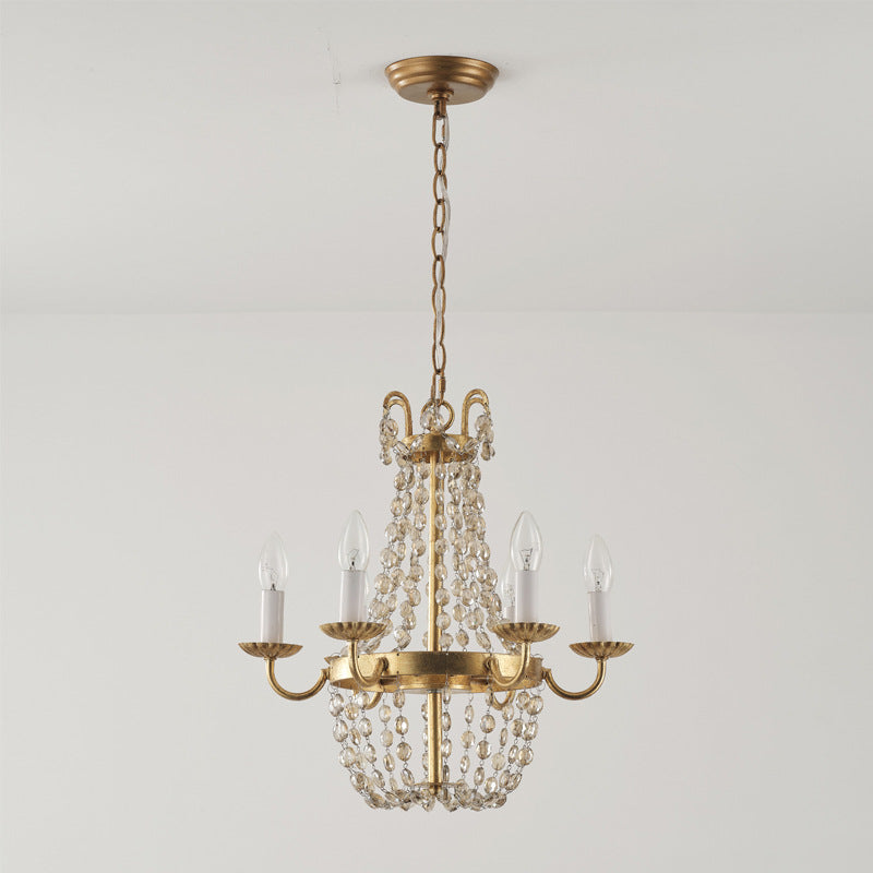 Luxinine Vintage Flohmarkt-Kristall-Kronleuchter