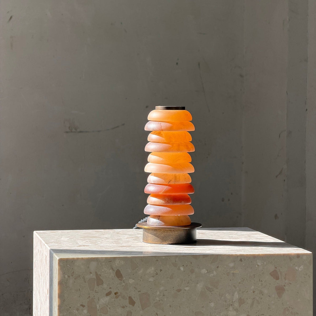 Albuira Alabaster-Tischleuchte
