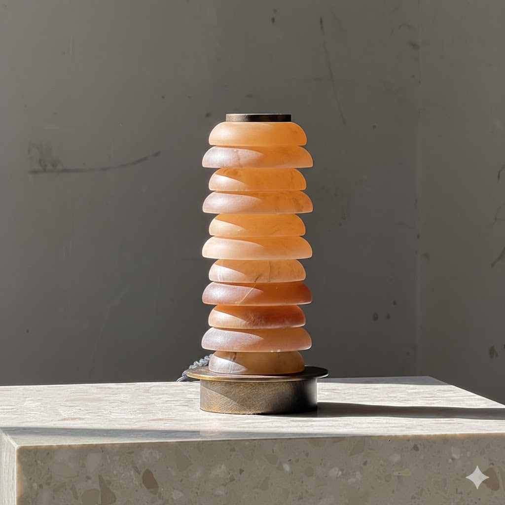 Albuira Alabaster-Tischleuchte