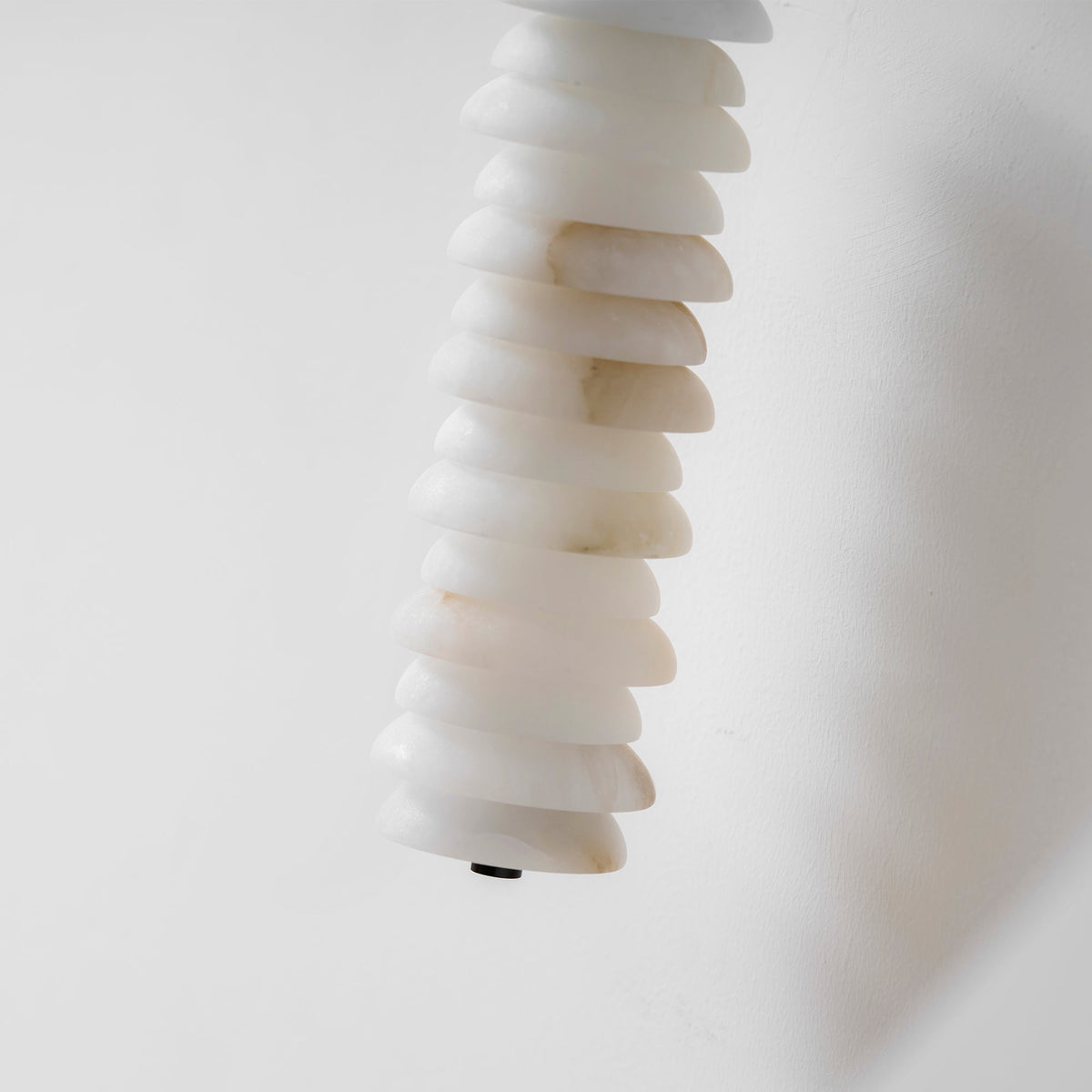 Helix Alabaster-Wandleuchte