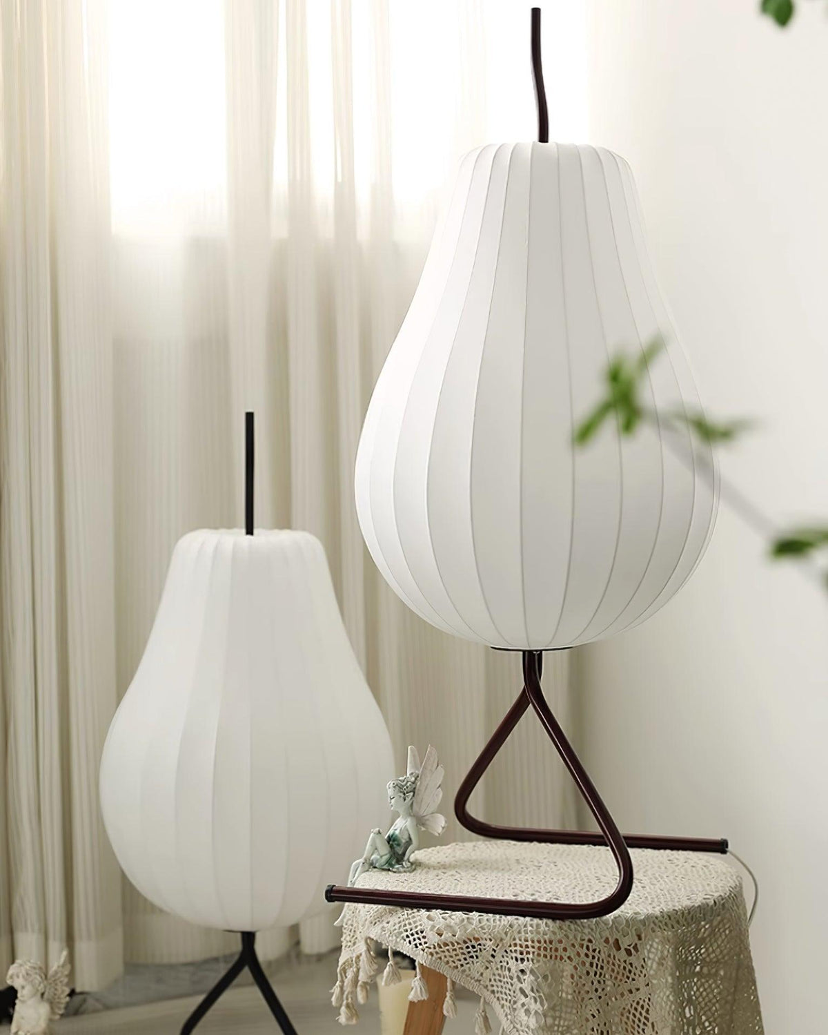 Calerielle Minimalistische Stehleuchte in Pear-Form