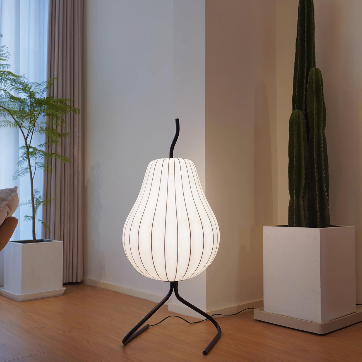 Calerielle Minimalistische Stehleuchte in Pear-Form