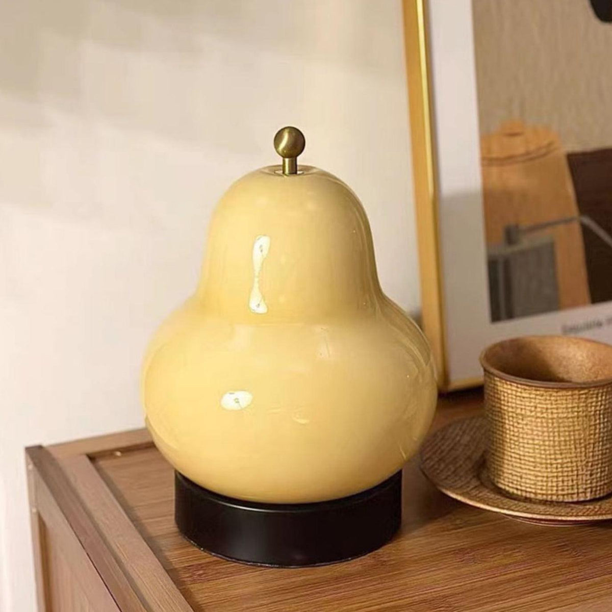 Lumaic Tischleuchte aus Glas mit whimsischem Design