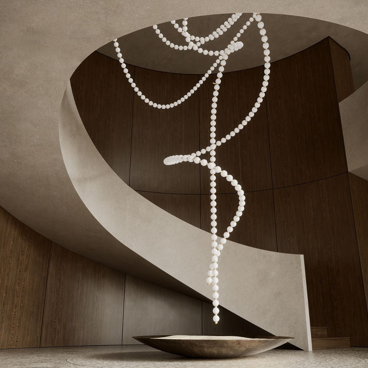 Pearl Symphony Grand Cascade anpassbarer Kronleuchter