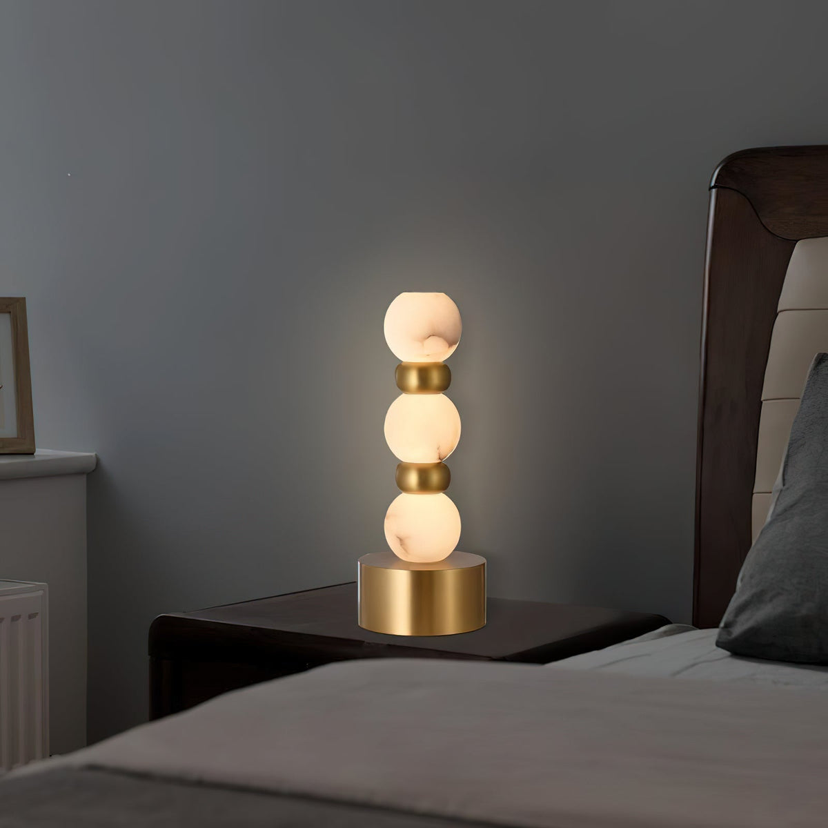 Altnal Messing-Tischlampe