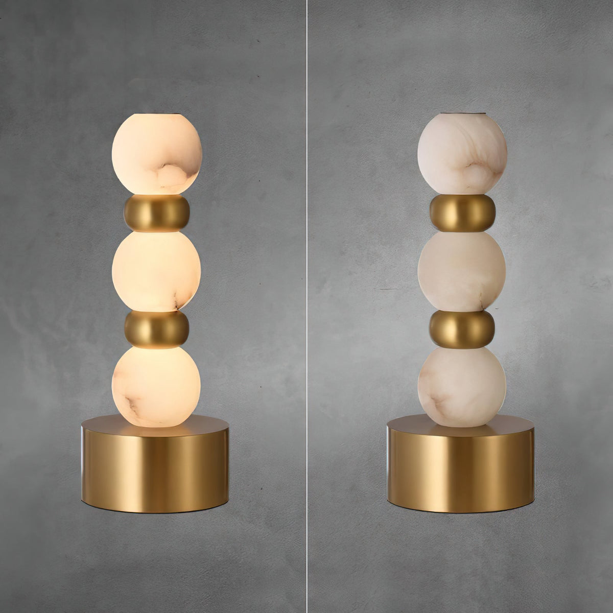 Altnal Messing-Tischlampe