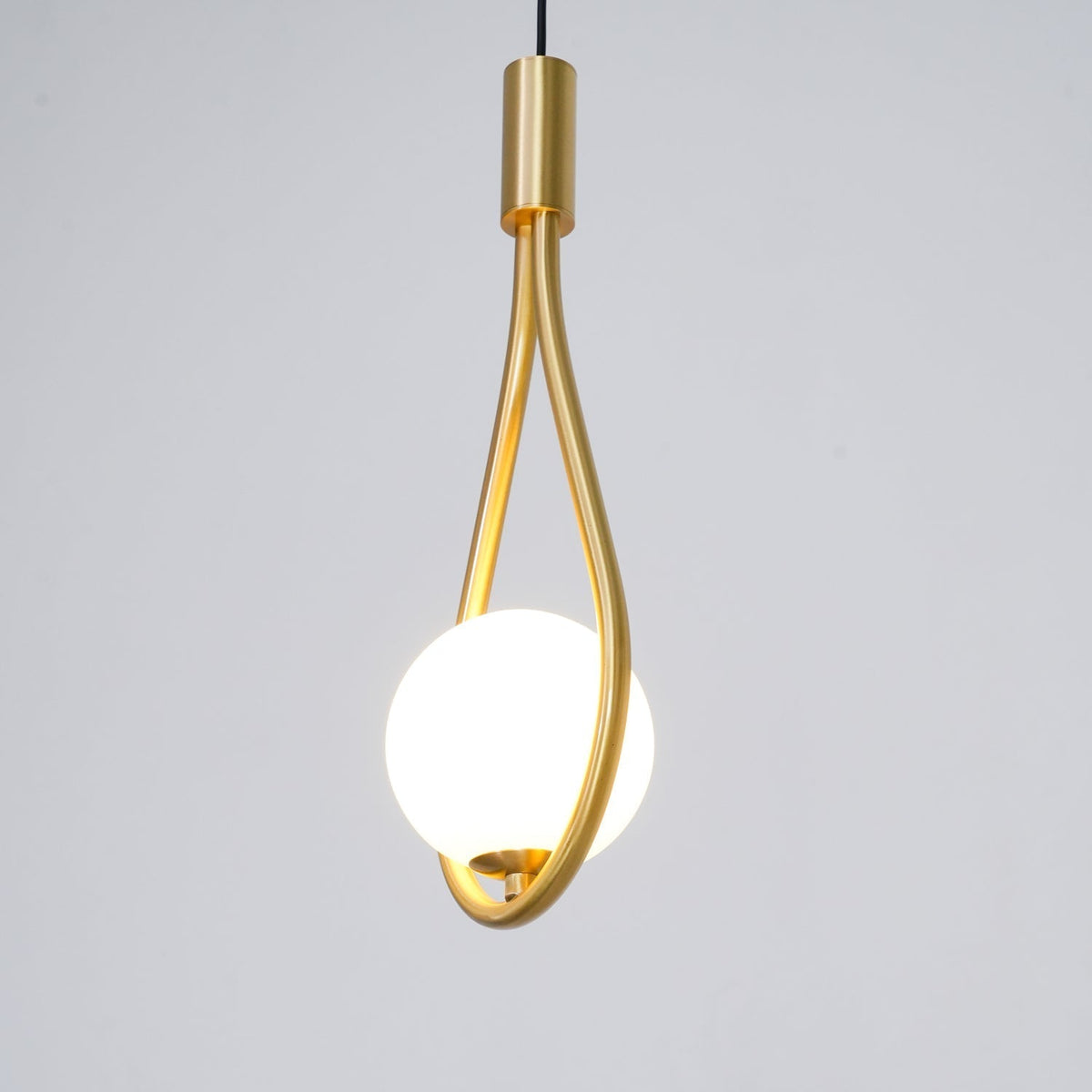 Droplet moderne Pendelleuchte aus Messing