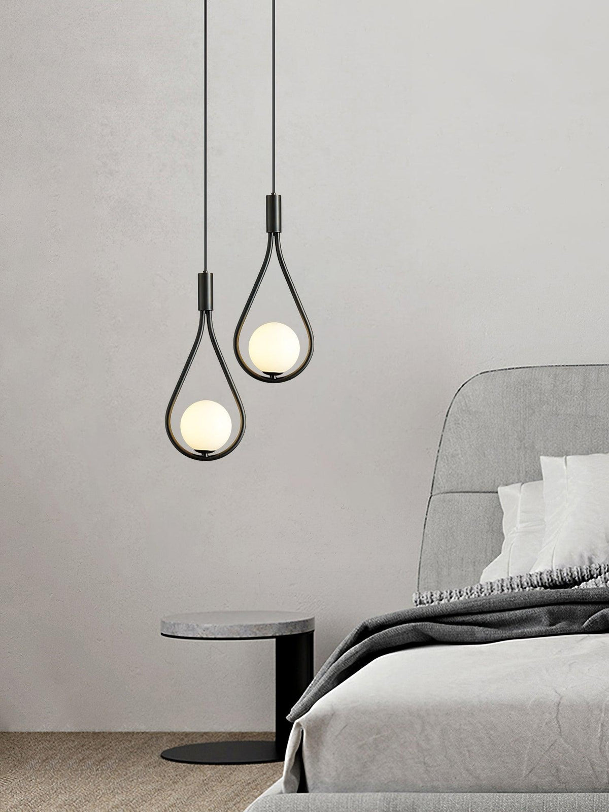 Droplet moderne Pendelleuchte aus Messing