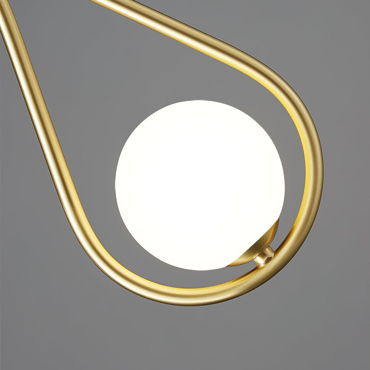 Droplet moderne Pendelleuchte aus Messing